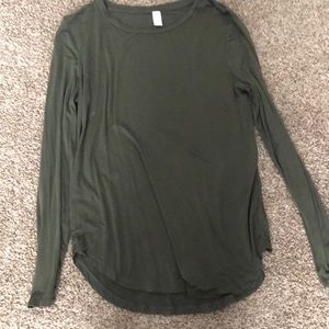 Green long sleeve